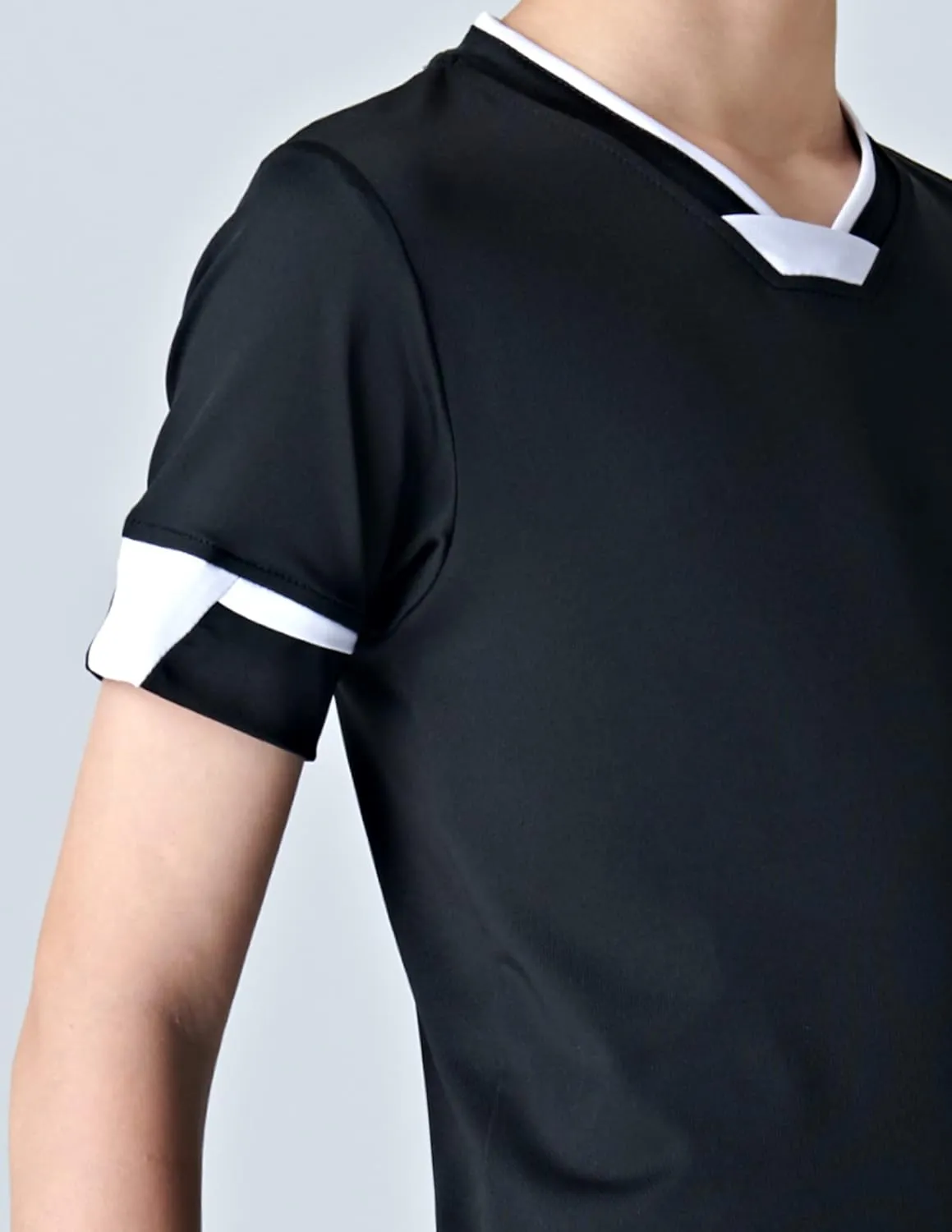 2 Pack Boys' Soccer Jerseys, Dry Fit Athletic Short Sleeve T-Shirts for Youth Kids, Performance Tops Activewear