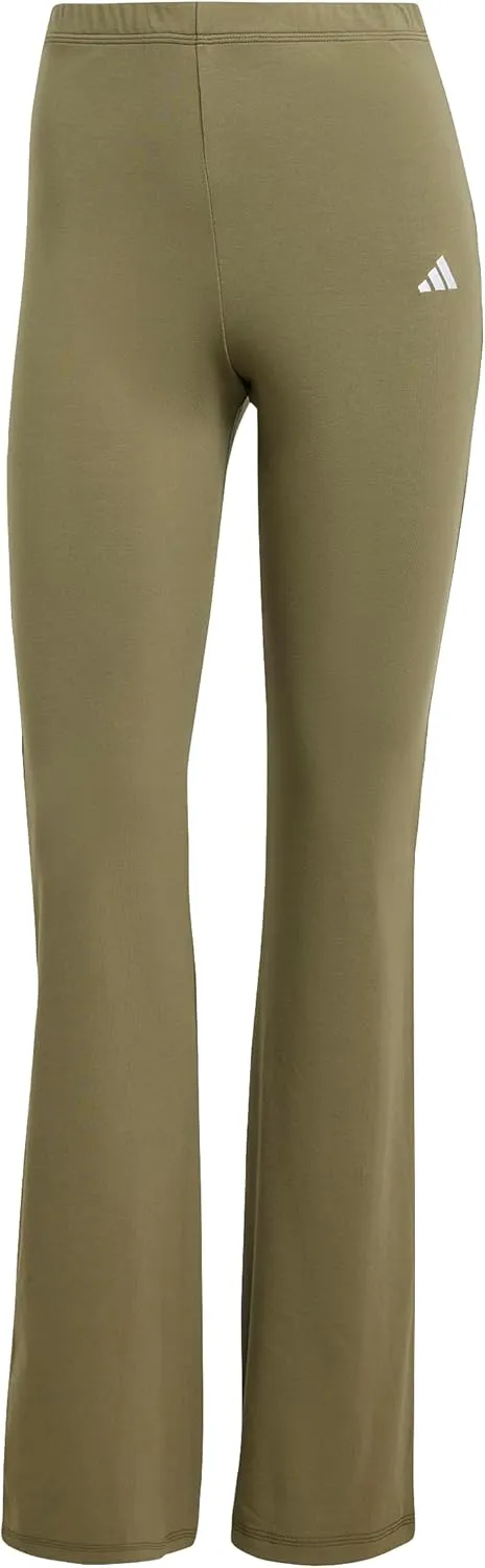 adidas Women's Essentials Small Logo Flared Leggings