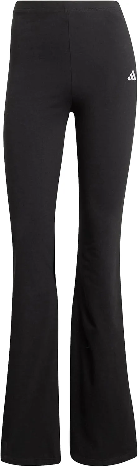 adidas Women's Essentials Small Logo Flared Leggings