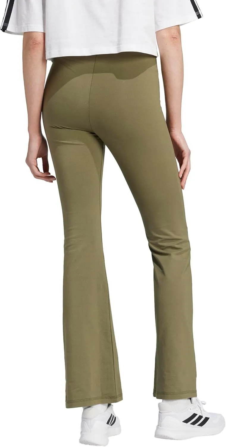 adidas Women's Essentials Small Logo Flared Leggings