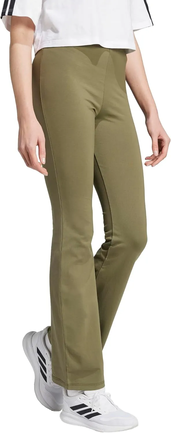 adidas Women's Essentials Small Logo Flared Leggings