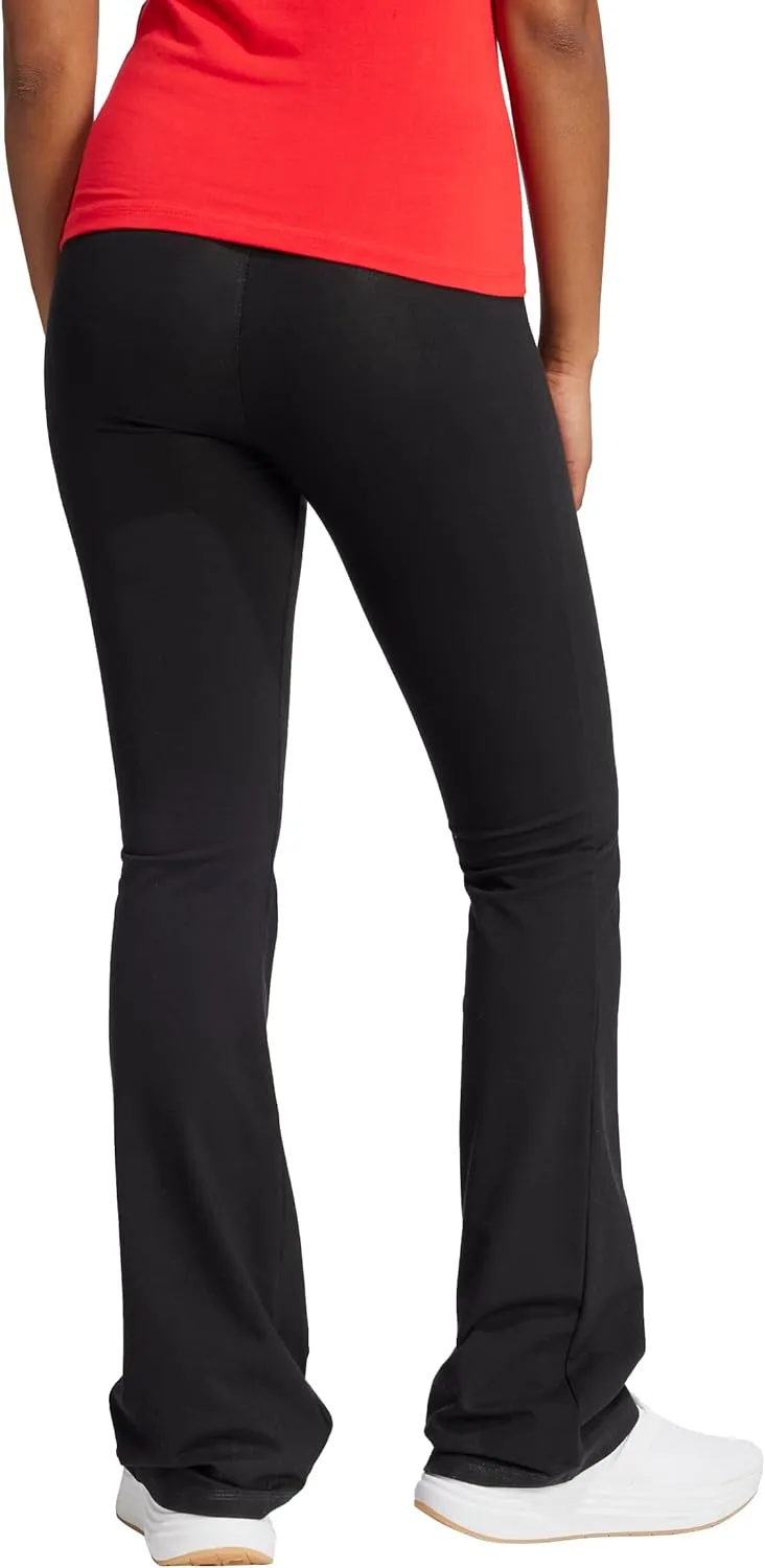 adidas Women's Essentials Small Logo Flared Leggings