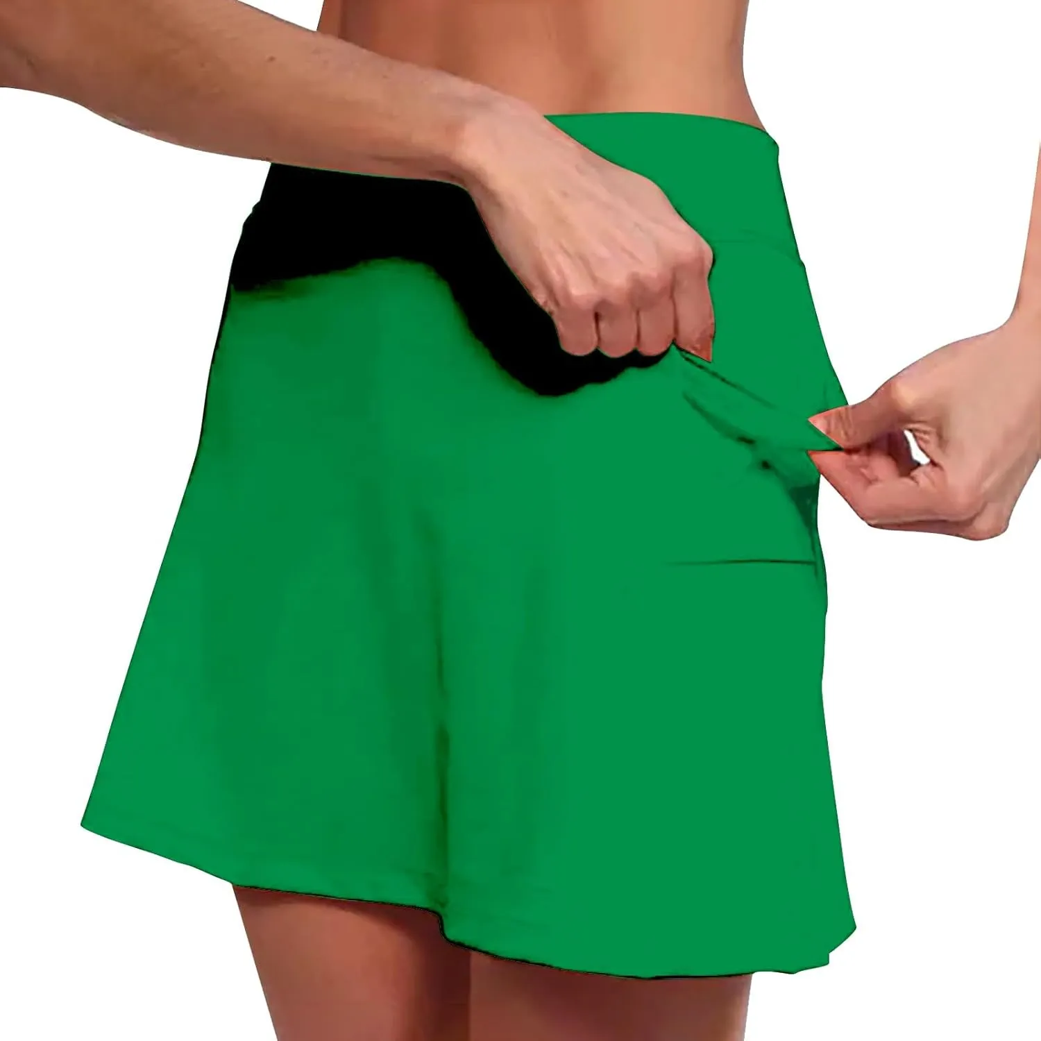 aihihe Pleated Skirts for Women Mini Womens Bermuda Shorts Dressy Casual Golf Shorts Men 9 inch Inseam