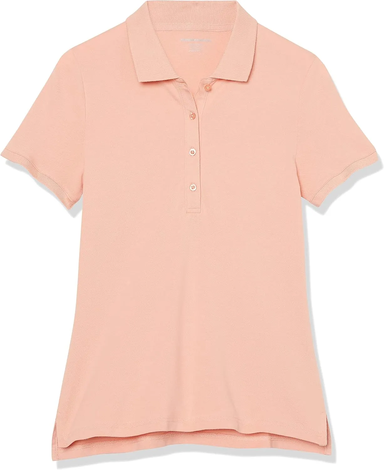 Amazon Essentials Women's Short-Sleeve Polo Shirt (Available in Plus Size)