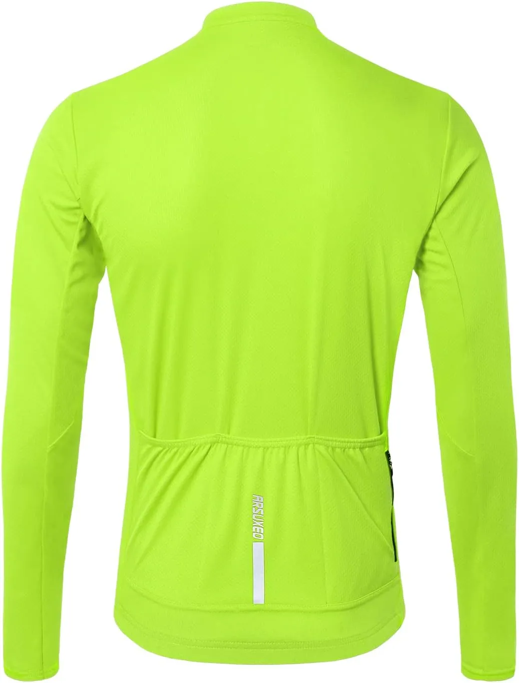 ARSUXEO Men's Cycling Jersey Long Sleeve Slim Fit Bike Jersey Biking Bicycle Cycling Shirt