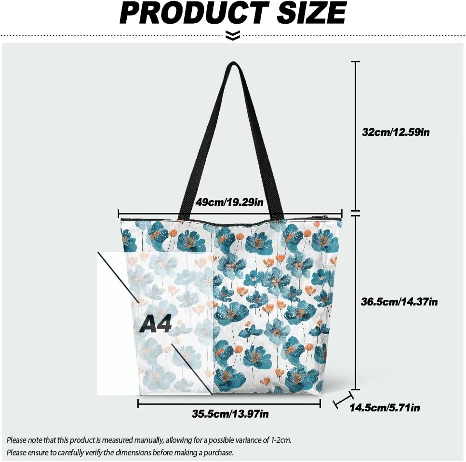 Beach Bag for Women, Large Beach Bags Tote Bag Shoulder Bag Waterproof Travel Weekender Bag Tote Bags
