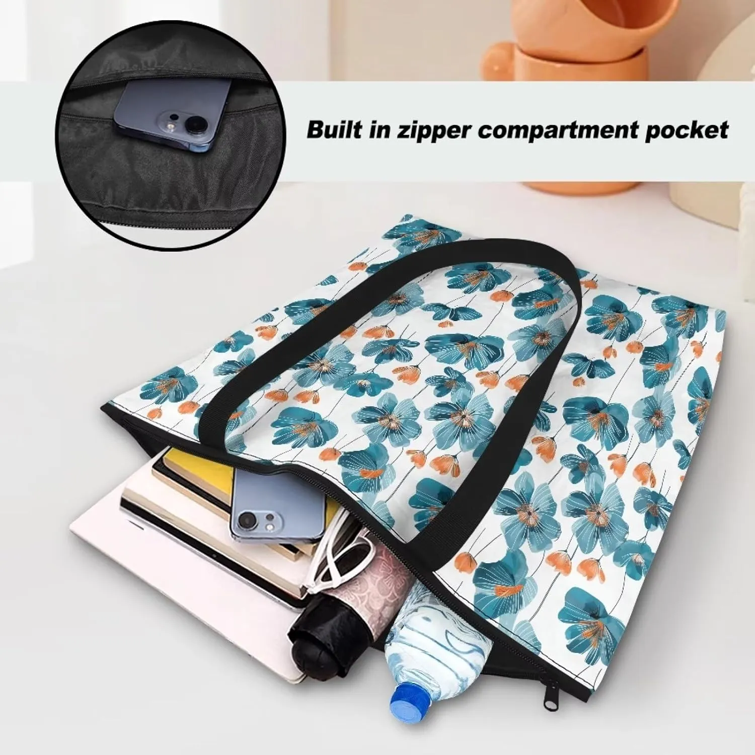 Beach Bag for Women, Large Beach Bags Tote Bag Shoulder Bag Waterproof Travel Weekender Bag Tote Bags