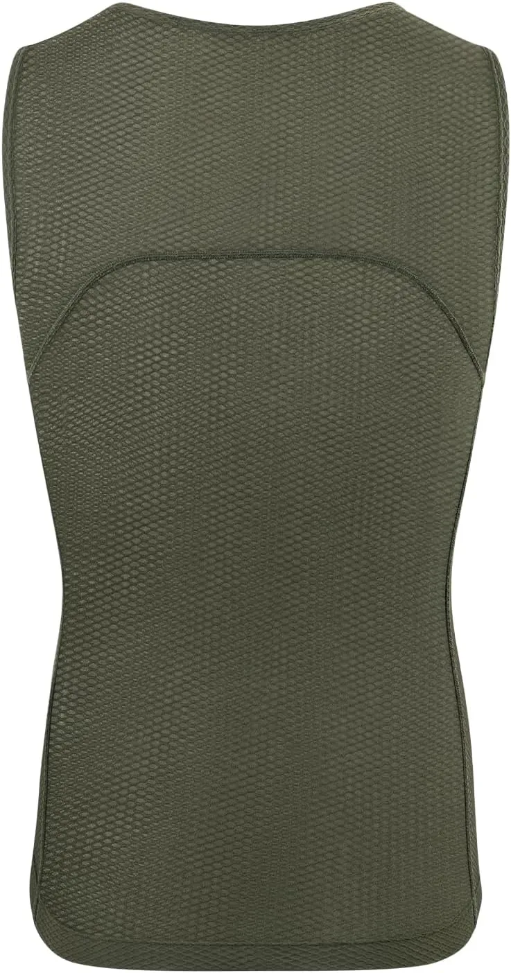 BERGRISAR Cycling Base Layer Men Anti-Sweat Cycling Jersey Sleeveless Quick Dry Bicycle Undershirt