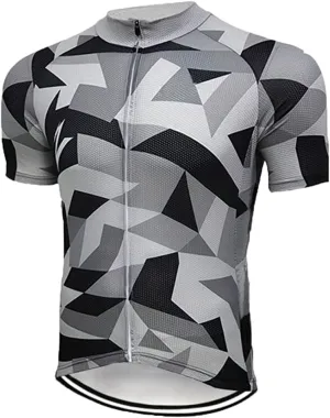 Bike Jersey Male Cycling Shirt Tops Bicycle Clothing Quick Dry Racing Cycling T-Shirts Short Sleeve with Pockets