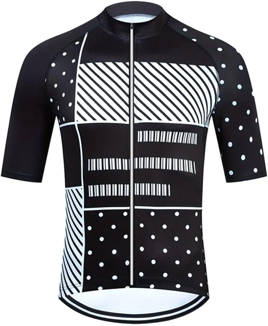 Bike Jersey Male Cycling Shirt Tops Bicycle Clothing Quick Dry Racing Cycling T-Shirts Short Sleeve with Pockets