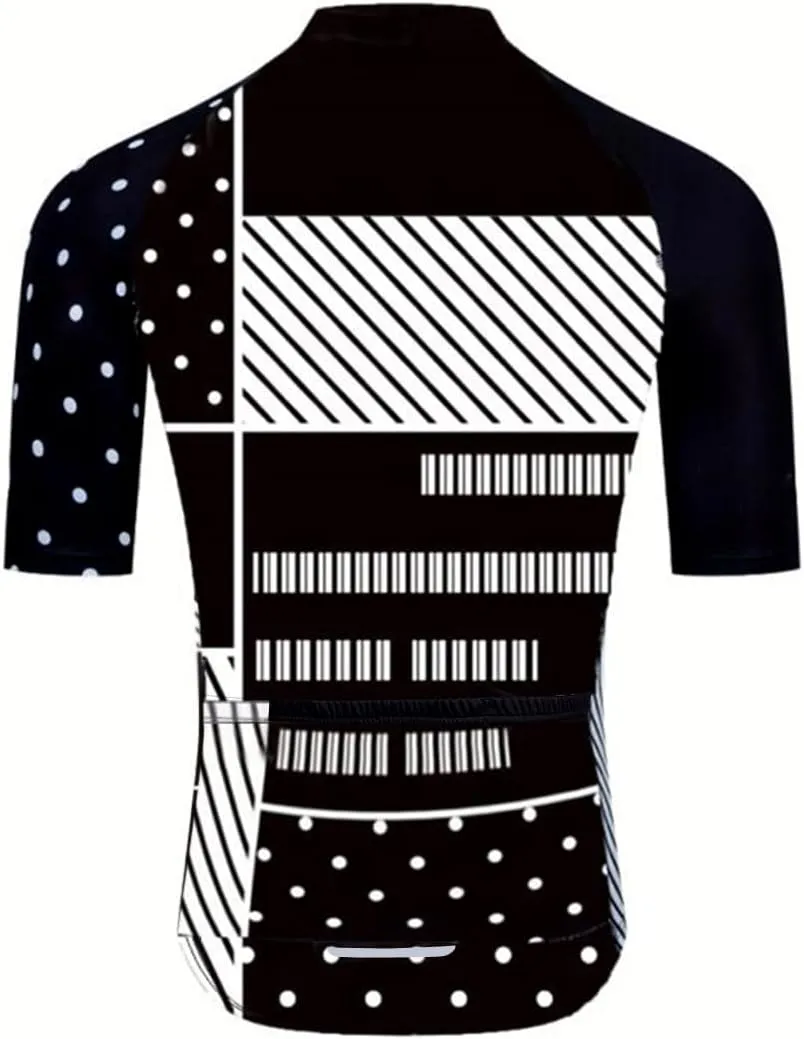 Bike Jersey Male Cycling Shirt Tops Bicycle Clothing Quick Dry Racing Cycling T-Shirts Short Sleeve with Pockets