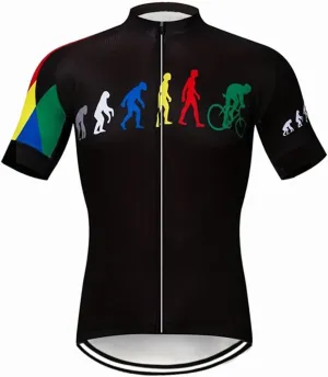 Bike Jersey Male Cycling Shirt Tops Bicycle Clothing Quick Dry Racing Cycling T-Shirts Short Sleeve with Pockets
