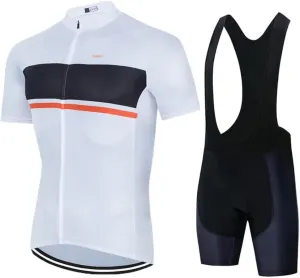 Bike Wear Cycling Jersey Mens Short Sleeve Set Breathable Quick Dry Bike Shirt bib Shorts Cycling Suits
