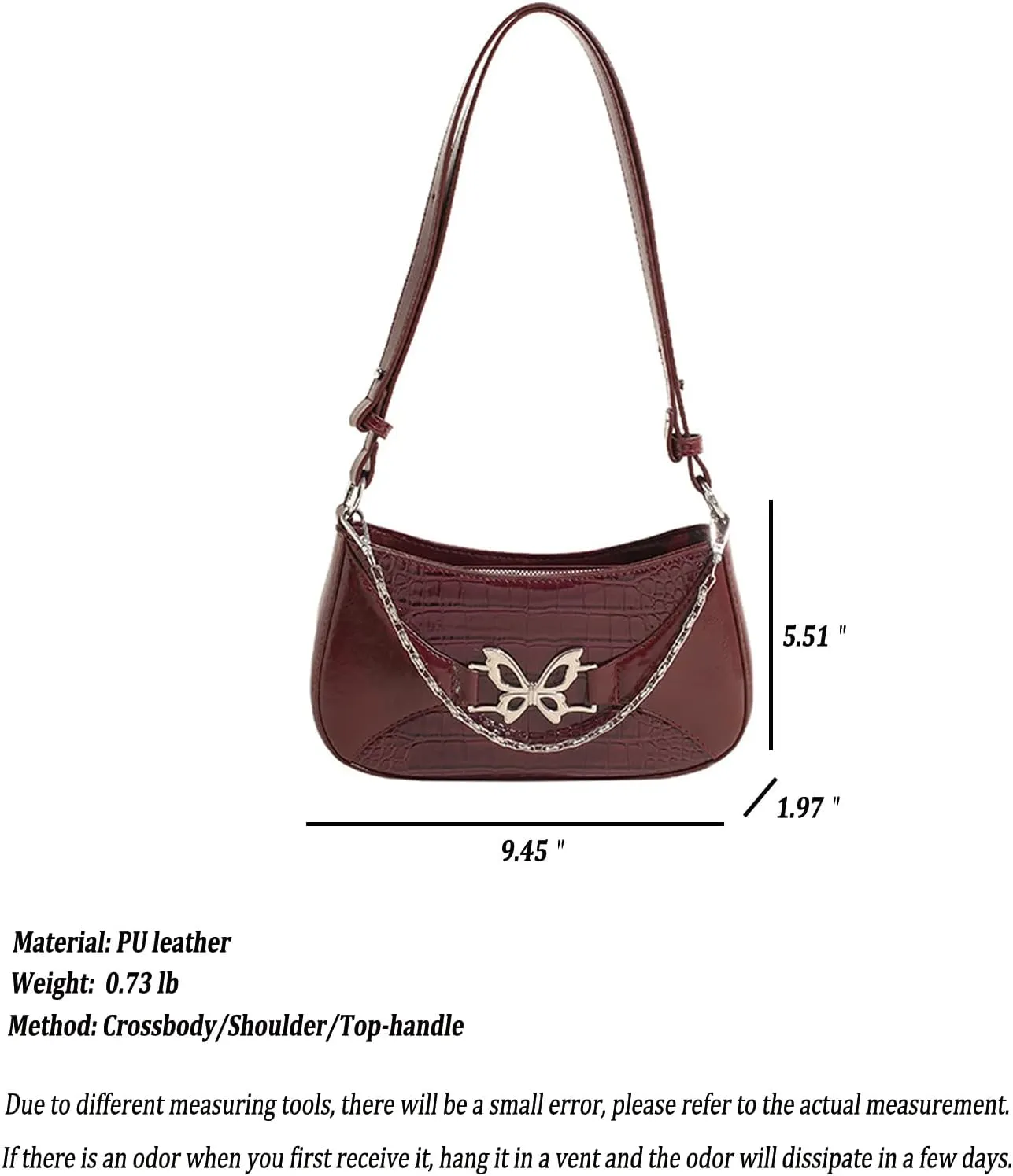 Bow Shoulder Bag for Women Small Womens Purses and Handbags Designer Hobo Bags with Zipper Everyday Crossbody Purse