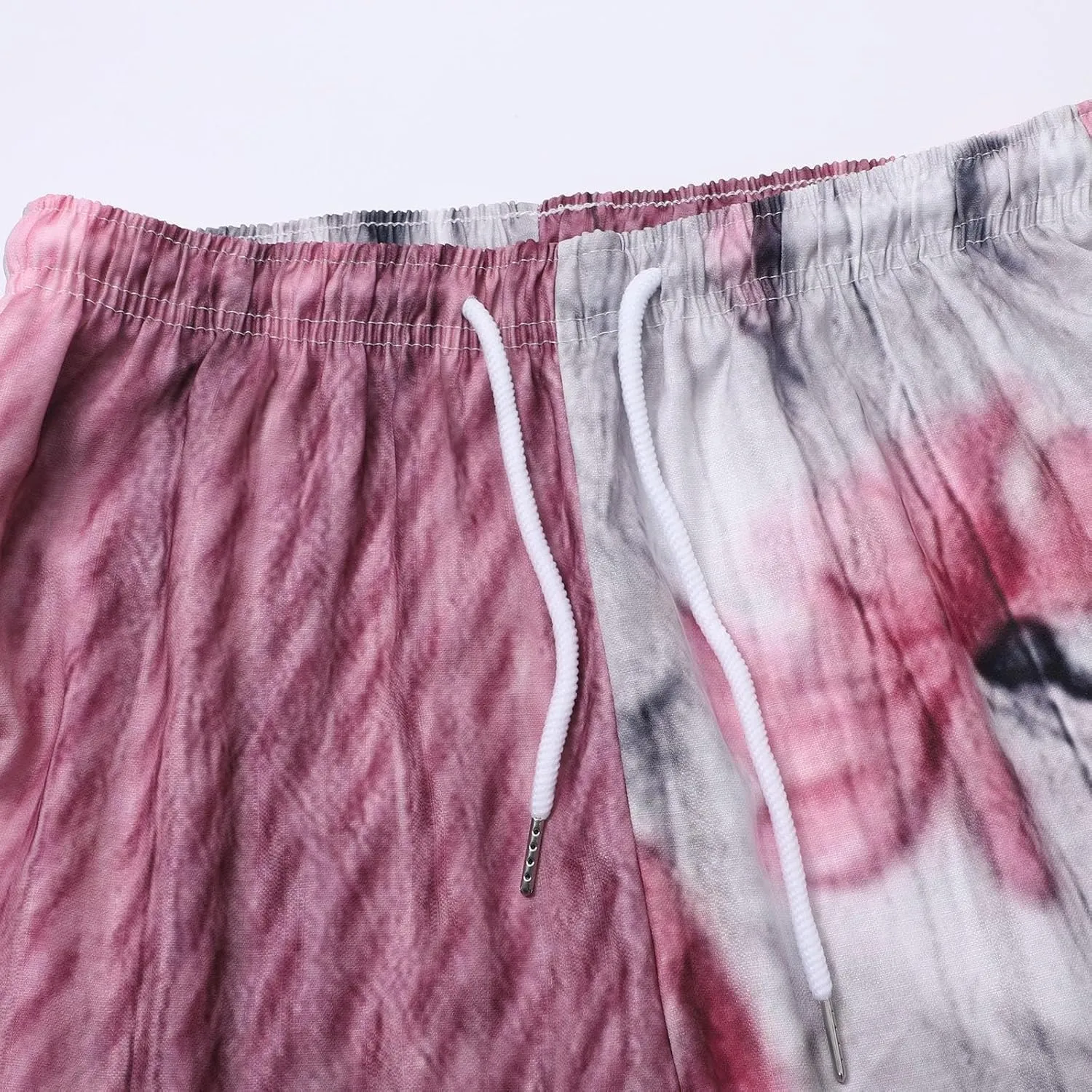 Capri Pants for Women Drawstring Capri Pants with Pockets Wide Leg Cropped Pants for Women Capri Linen Pants for