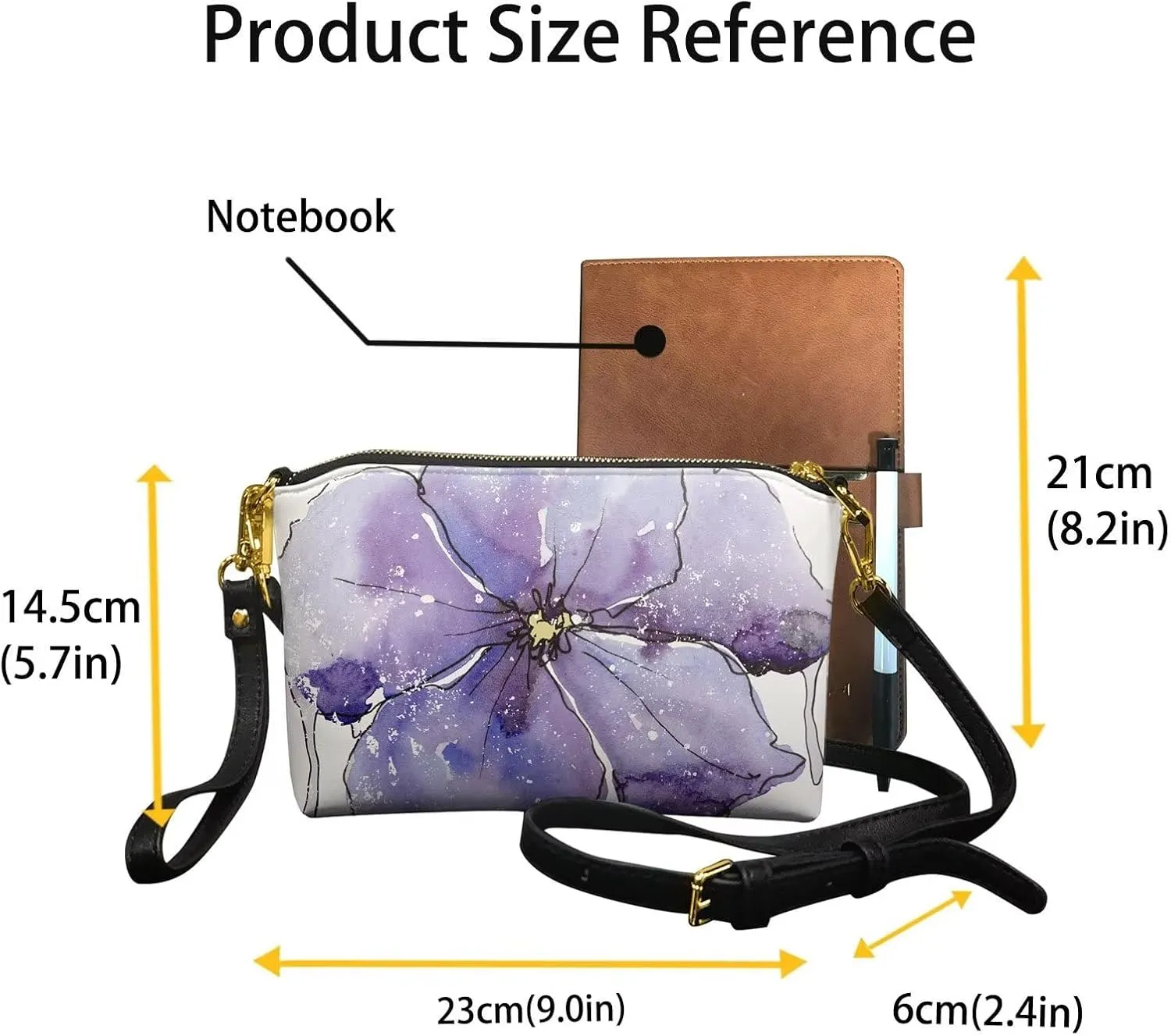 Clutch Purses for Women Formal Zipper Wallet Ladies Purses and Handbags Crossbody Bag
