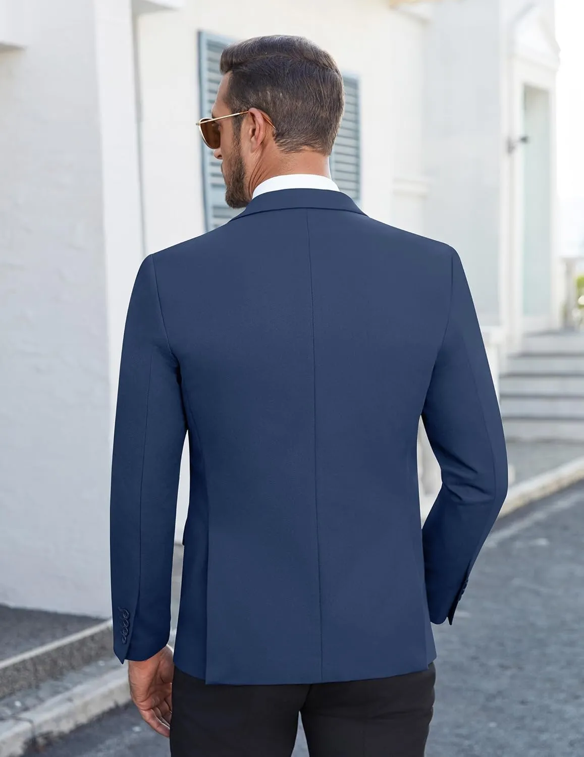 COOFANDY Men's Casual Blazer Slim Fit Lightweight Sport Coat Two Button Suit Jacket