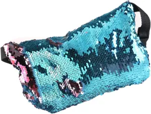 Crossbody Travel Bag The Tote Bag Belt Bag for Ladies Sequins Shining Waist Pouch Waist Bag for Women Crossbody Bags for Women Travel Waist Bags Miss Cosmetic Bag Girl