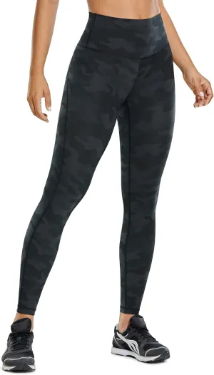 CRZ YOGA Ulti-Dry Workout Leggings for Women 25'' - High Waisted Yoga Pants 7/8 Athletic Running Fitness Gym Tights