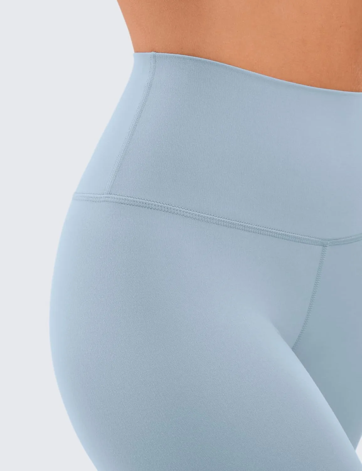 CRZ YOGA Womens ButterLuxe Biker Shorts 6 Inches - High Waisted Workout Running Volleyball Spandex Yoga