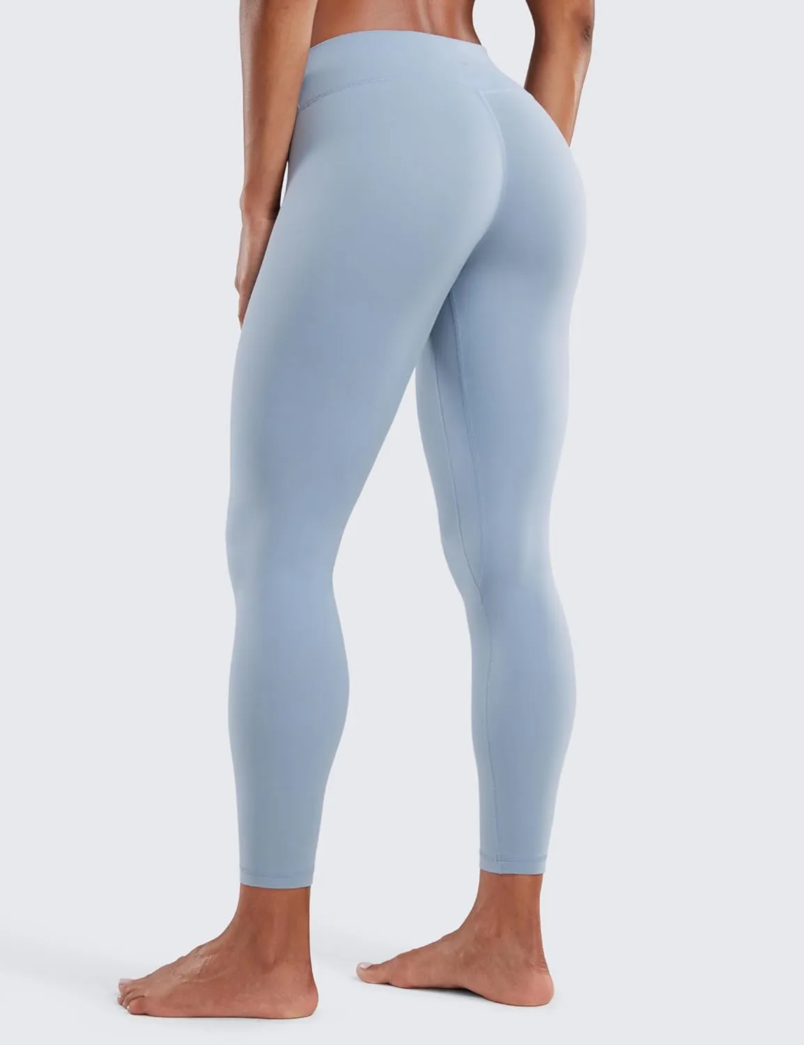 CRZ YOGA Women's Butterluxe Low Rise Workout Leggings 25 Inches - Comfy Buttery Soft Athletic Gym Lounge Yoga Pants