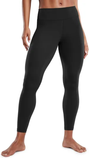CRZ YOGA Women's Butterluxe Low Rise Workout Leggings 25 Inches - Comfy Buttery Soft Athletic Gym Lounge Yoga Pants