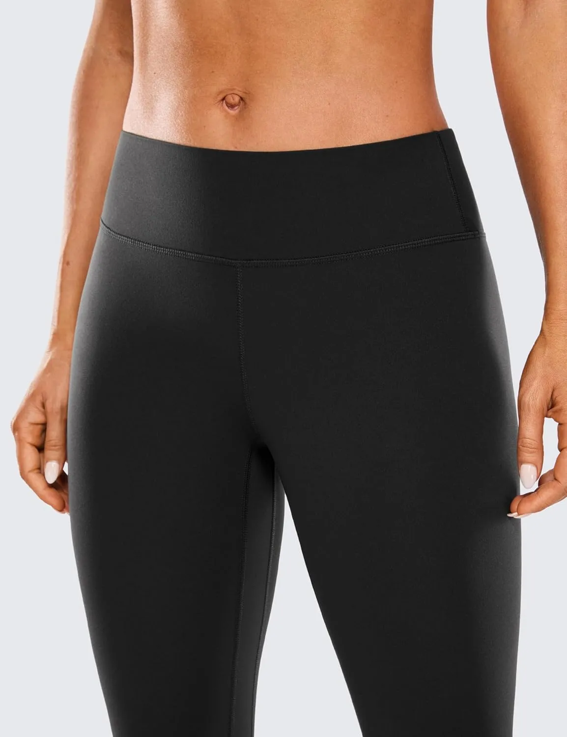 CRZ YOGA Women's Butterluxe Low Rise Workout Leggings 25 Inches - Comfy Buttery Soft Athletic Gym Lounge Yoga Pants