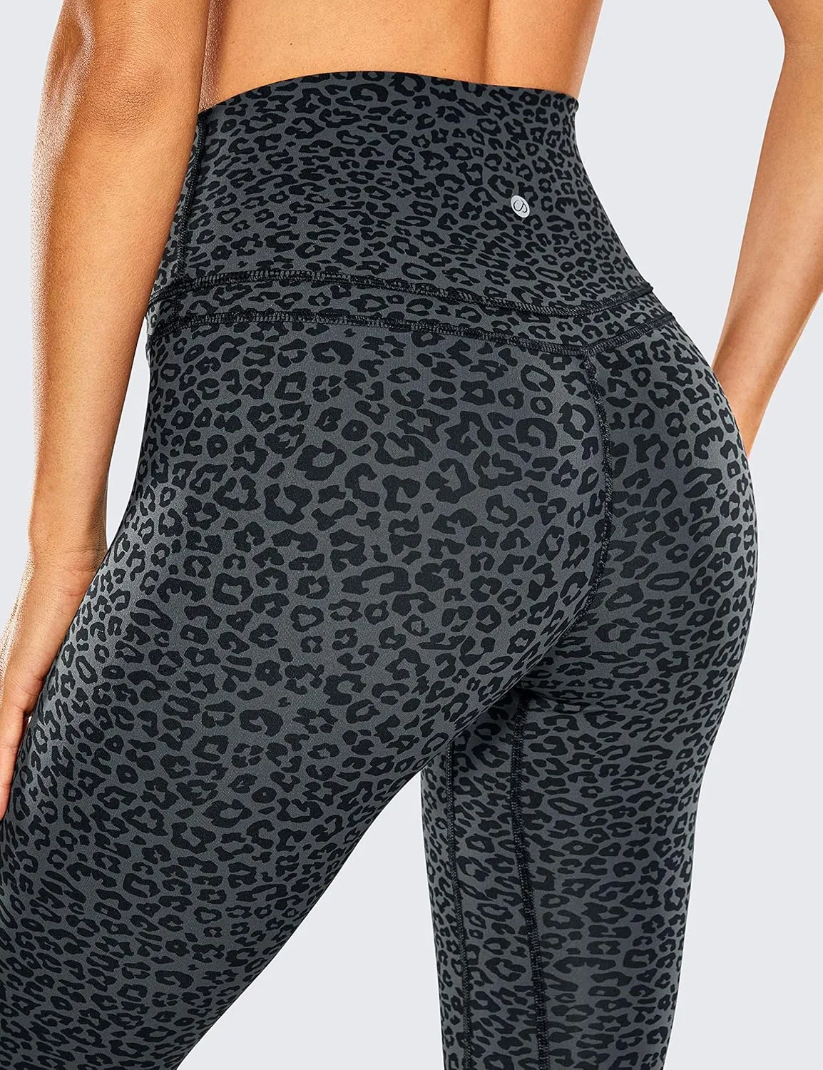 CRZ YOGA Women's Naked Feeling I Workout Leggings 28 Inches - High Waisted Full-Length Yoga Pants