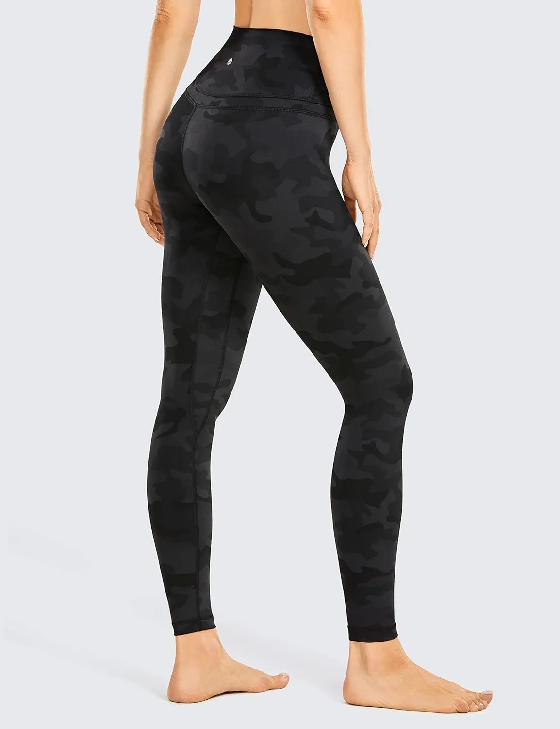 CRZ YOGA Womens Naked Feeling Workout 7/8 Yoga Leggings - 25 Inches High Waist Tight Pants