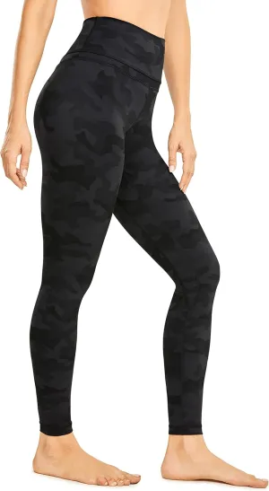 CRZ YOGA Womens Naked Feeling Workout 7/8 Yoga Leggings - 25 Inches High Waist Tight Pants