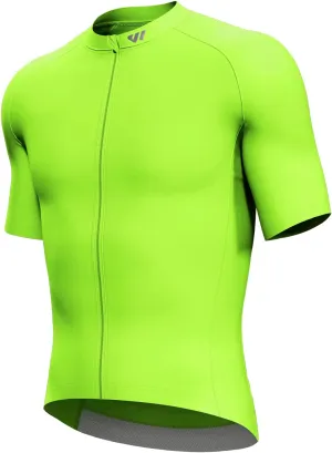 Cycling Jersey Men Short Sleeve, Road Bike Jerseys Full Zipper with Pockets, Bicycle Clothing Breathable Quick Dry