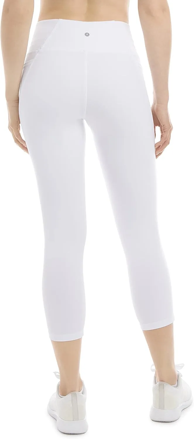 Danskin Women's Curved Contour Capri Legging