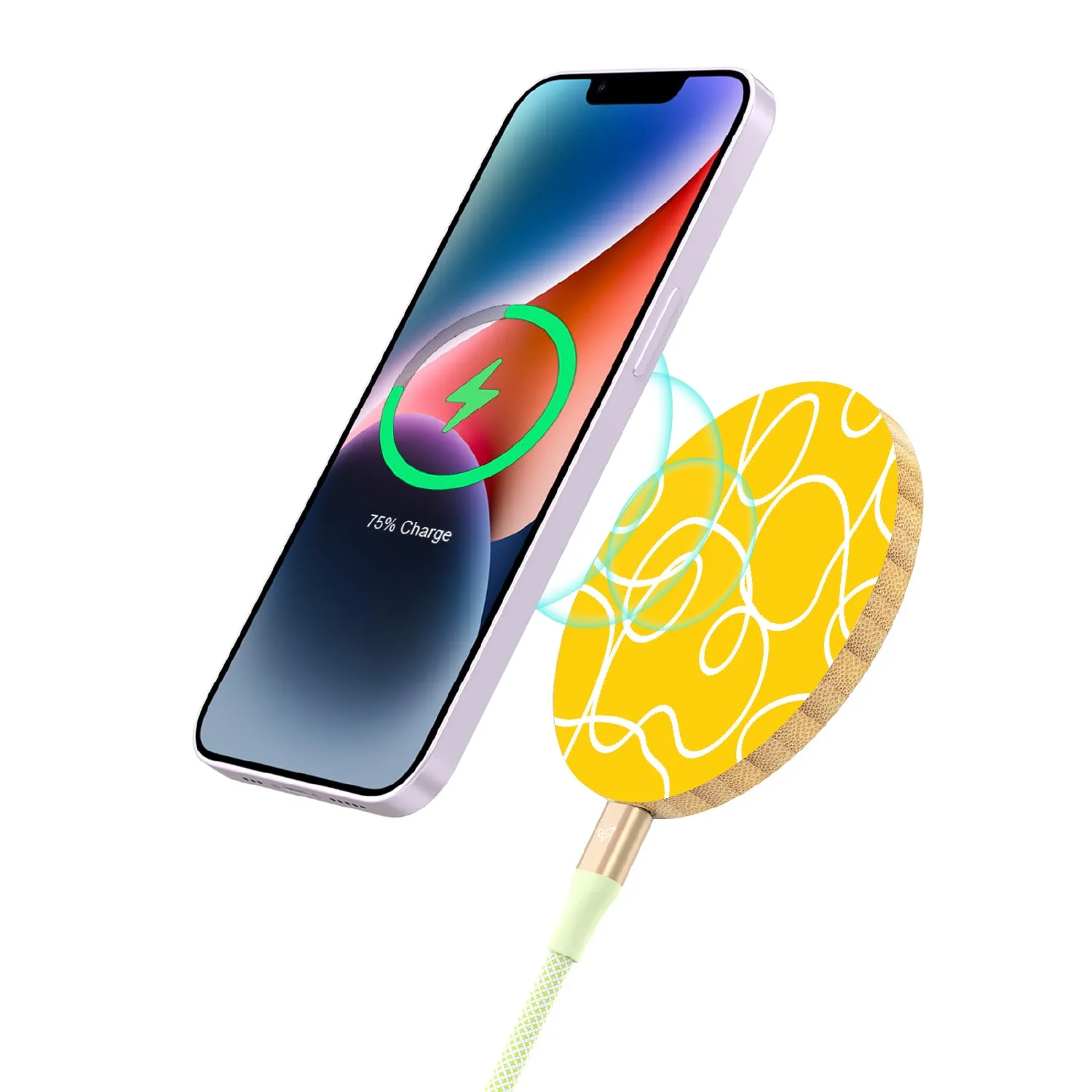 Doodle - Bamboo Wireless Charger