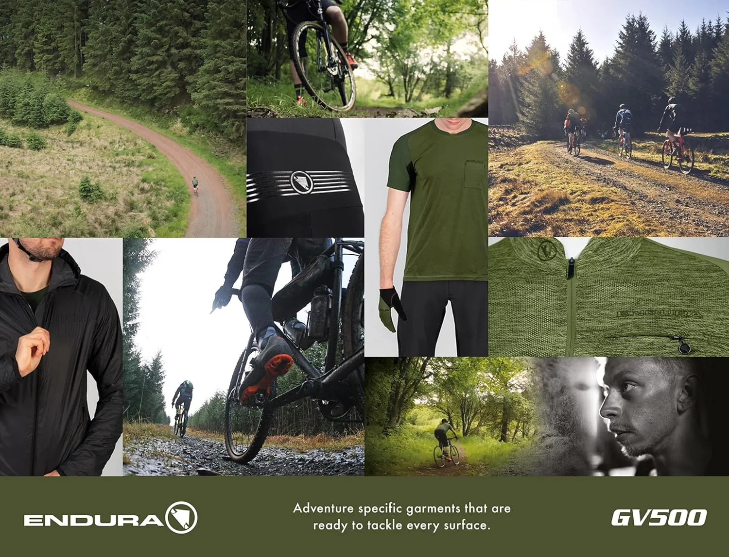 Endura Mens GV500 Gravel Cycling Jacket