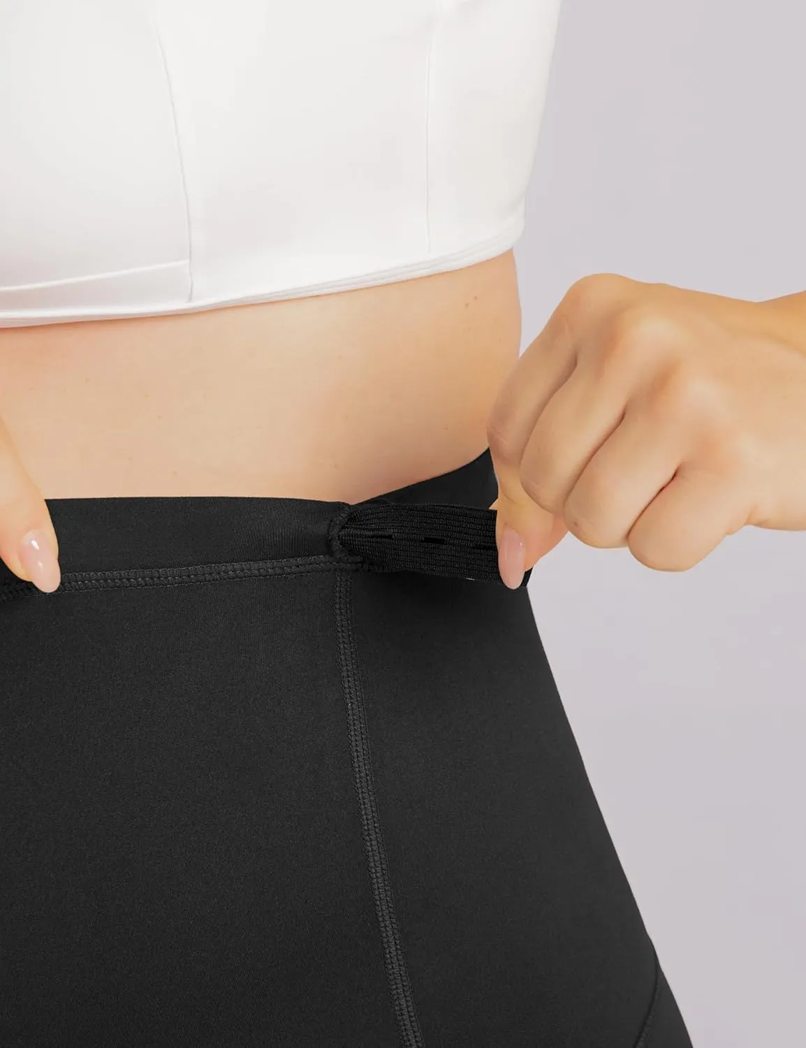 Enerful Women's Maternity Leggings Over The Belly with Pockets Pregnancy Pants Active Wear Workout Yoga Tights