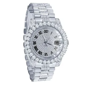 Forte Steel CZ Watch