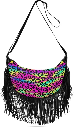 Fringe Purses for Women Crossbody with Tassel Western Fringe Bag Hippie Purse