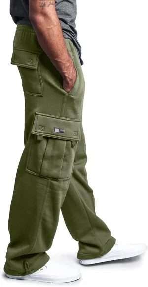 FZVYD Mens Black Dress Pants Slim Mens Casual Elastic Drawstring Cargo Pants Lightweight Relaxed Cotton Workout Sweatpants