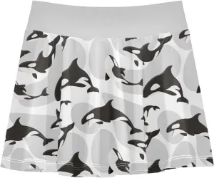 Girls Skorts High Waist Athletic Skirts with Shorts Stretchy Teens Performance Tennis