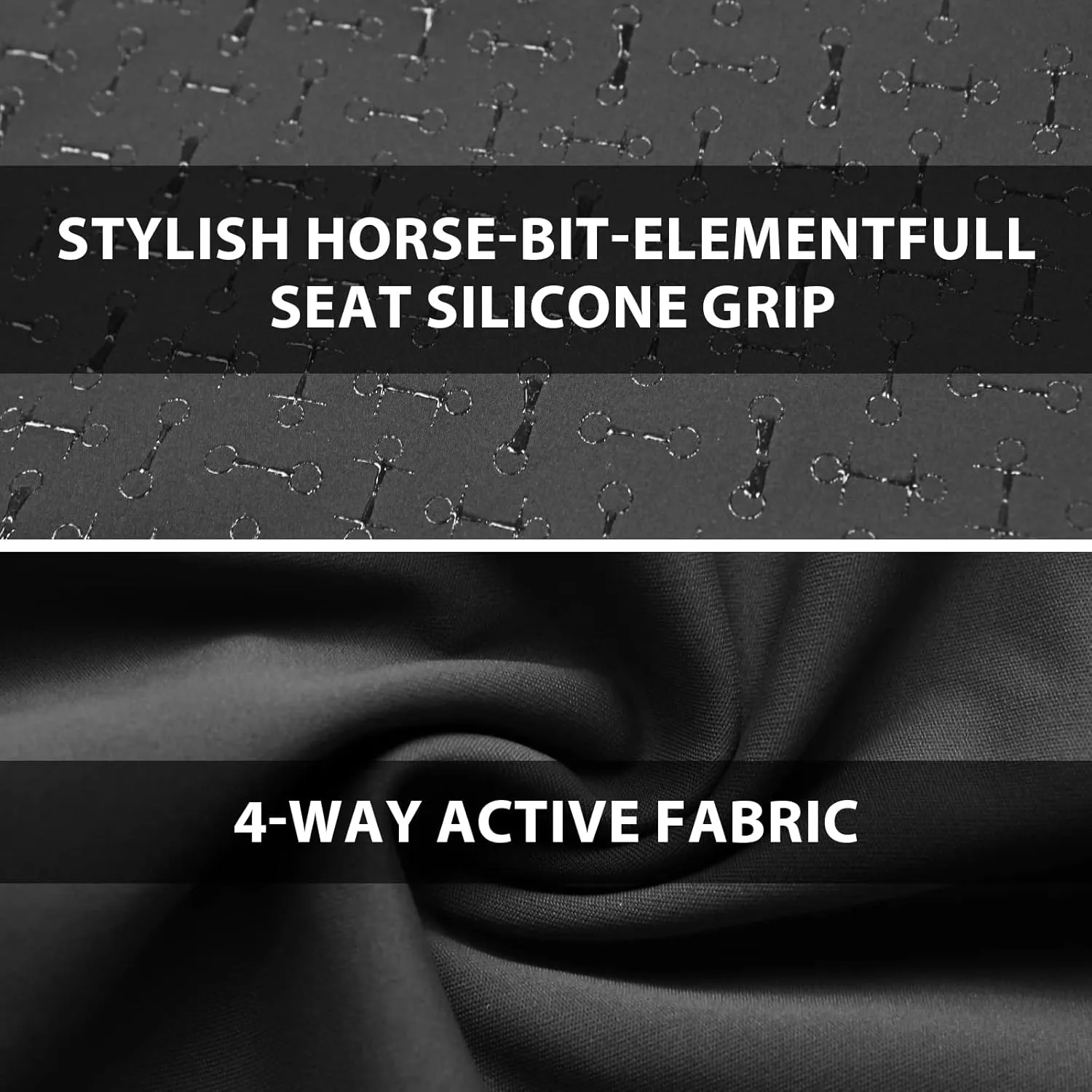 Harrison Howard Women's Full Seat Silicon Grip Equestrian Breeches Horse Riding Tights High Waisted Leggings