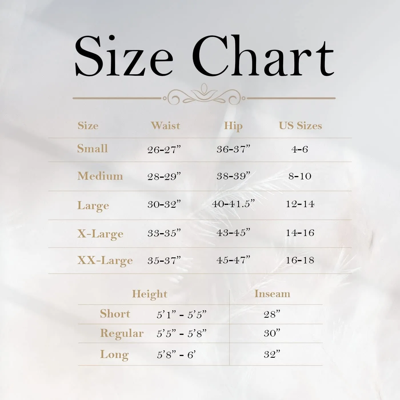 HDE Yoga Dress Pants for Women Straight Leg Pull On Pants with 8 Pockets