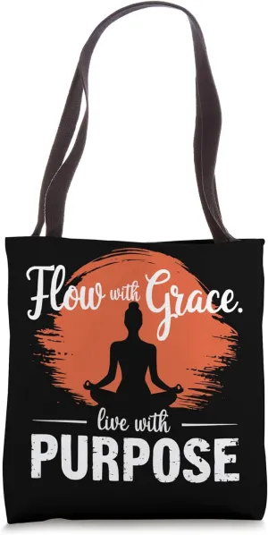 Jivamukti Yoga Exercise Zen Meditation Yoga Instructor Tote Bag