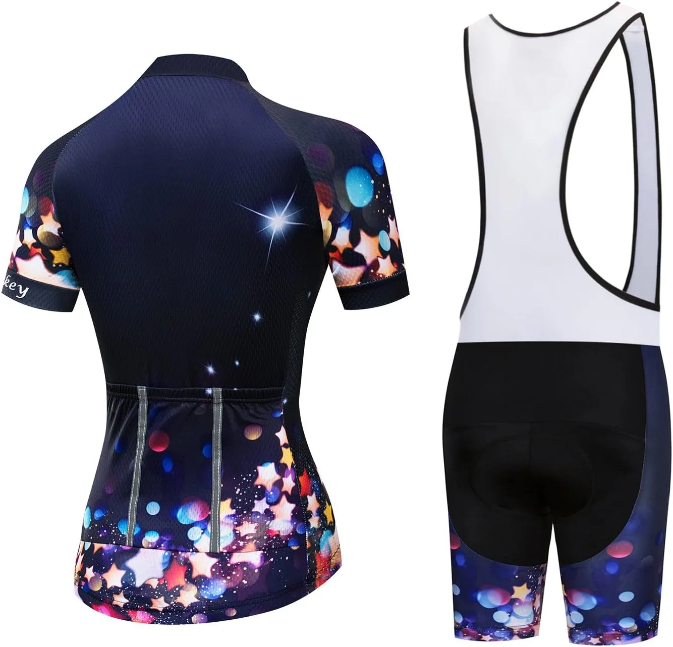 JPOJPO Women's Cycling Jersey Short Sleeve Jacket Cycling Shirt Quick Dry Breathable Mountain Clothing Bike Top