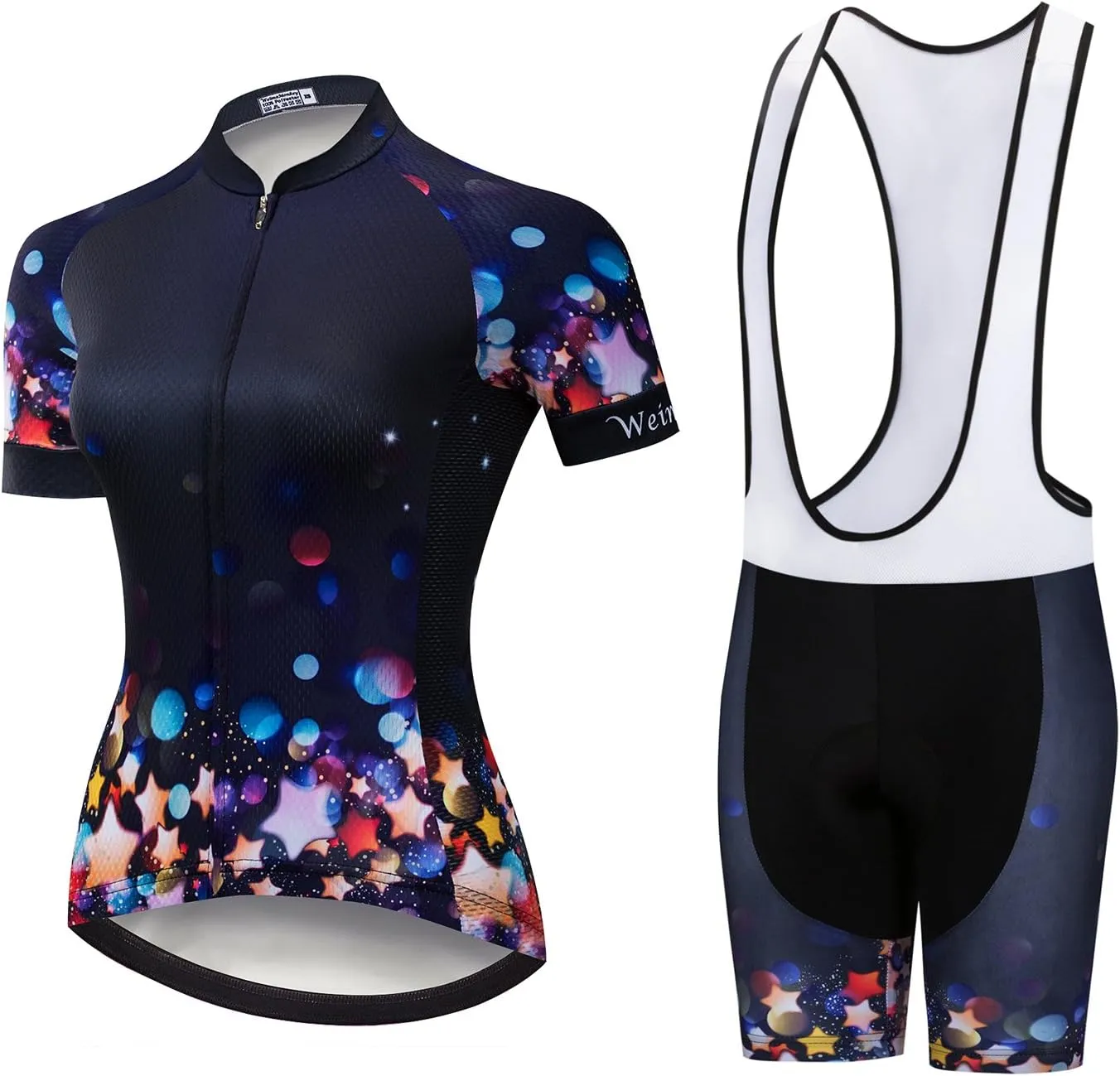 JPOJPO Women's Cycling Jersey Short Sleeve Jacket Cycling Shirt Quick Dry Breathable Mountain Clothing Bike Top