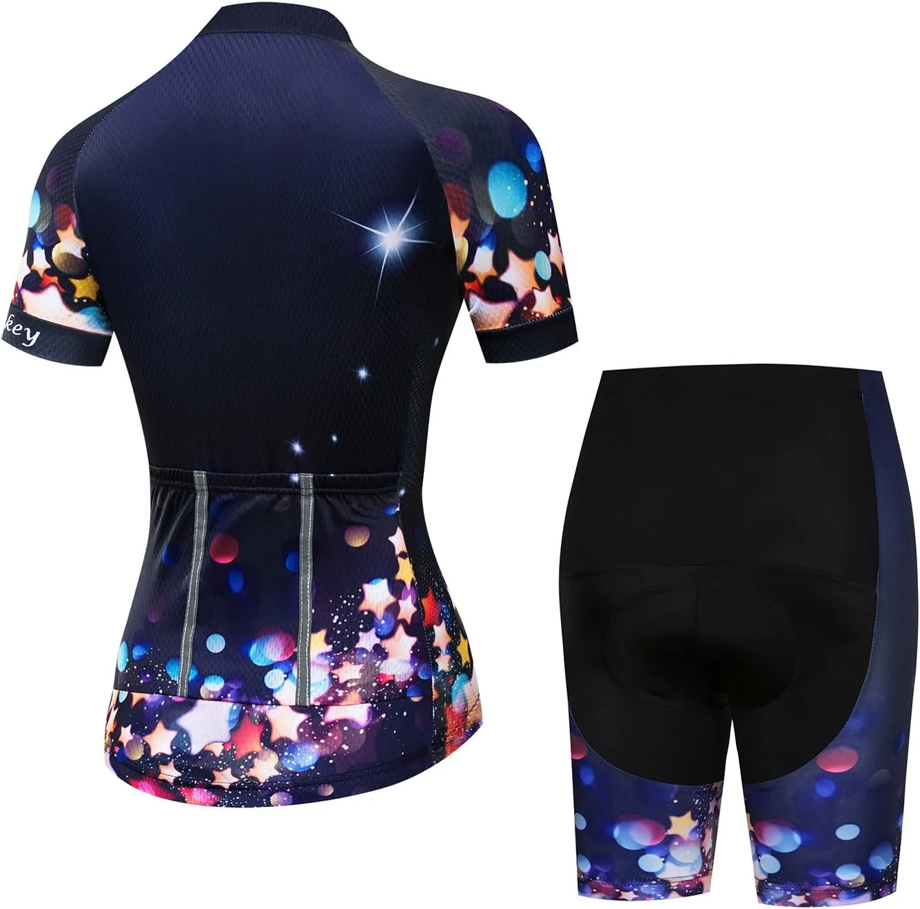 JPOJPO Women's Cycling Jersey Short Sleeve Jacket Cycling Shirt Quick Dry Breathable Mountain Clothing Bike Top