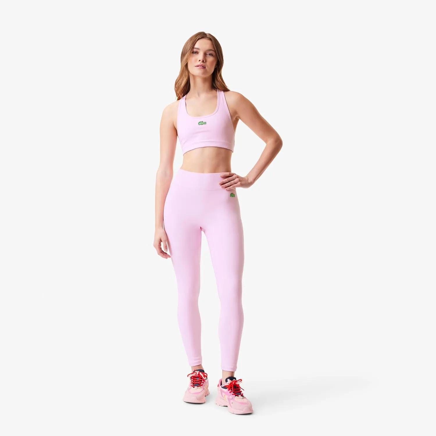 Lacoste x Bandier Women's High-Waisted Leggings