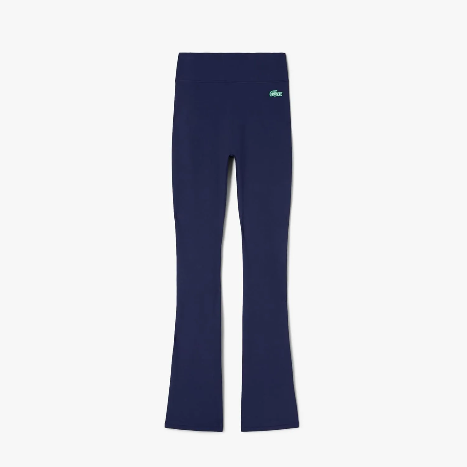 Lacoste x Bandier Women's Ribbed Flare Pants