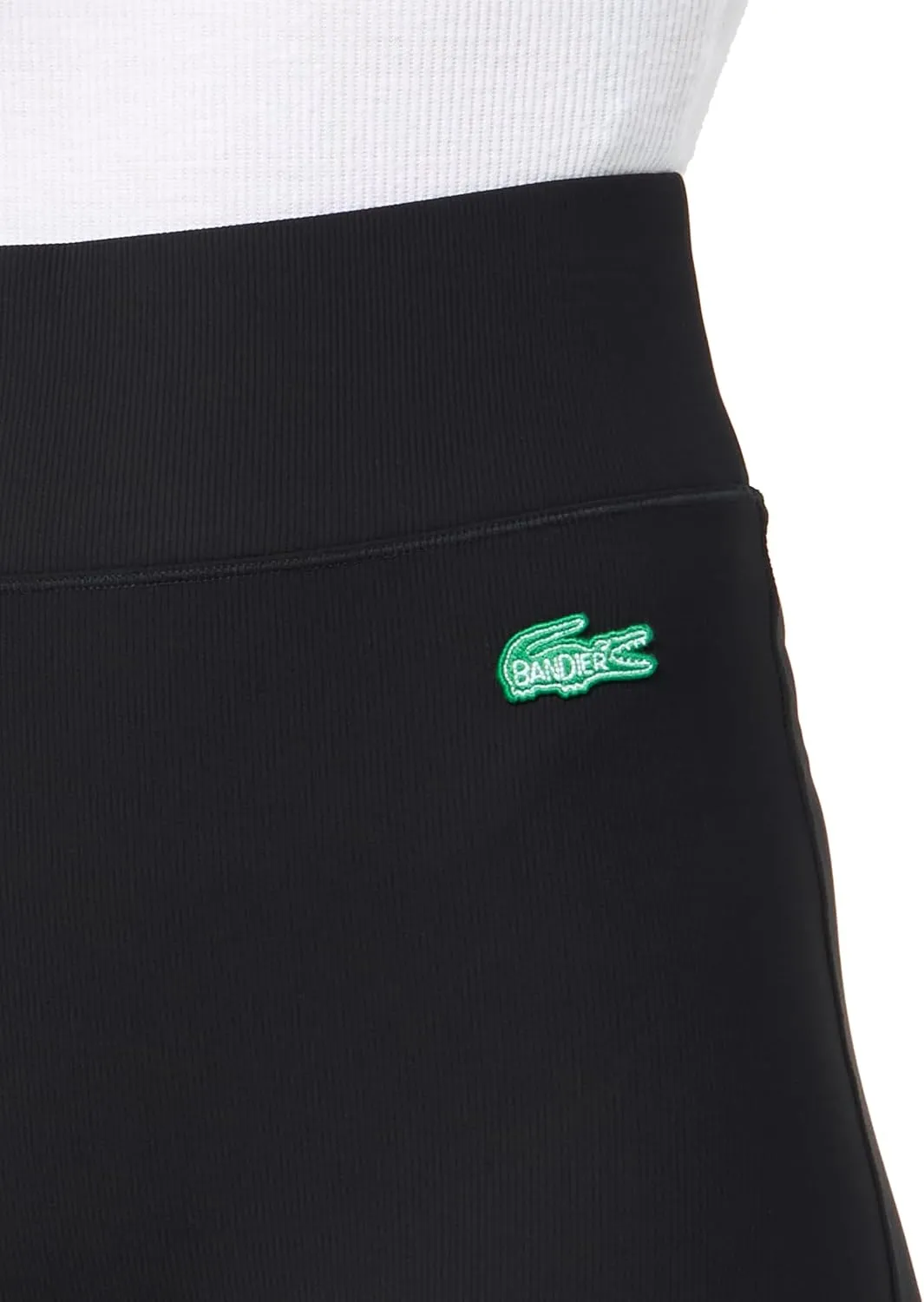 Lacoste x Bandier Women's Ribbed Flare Pants