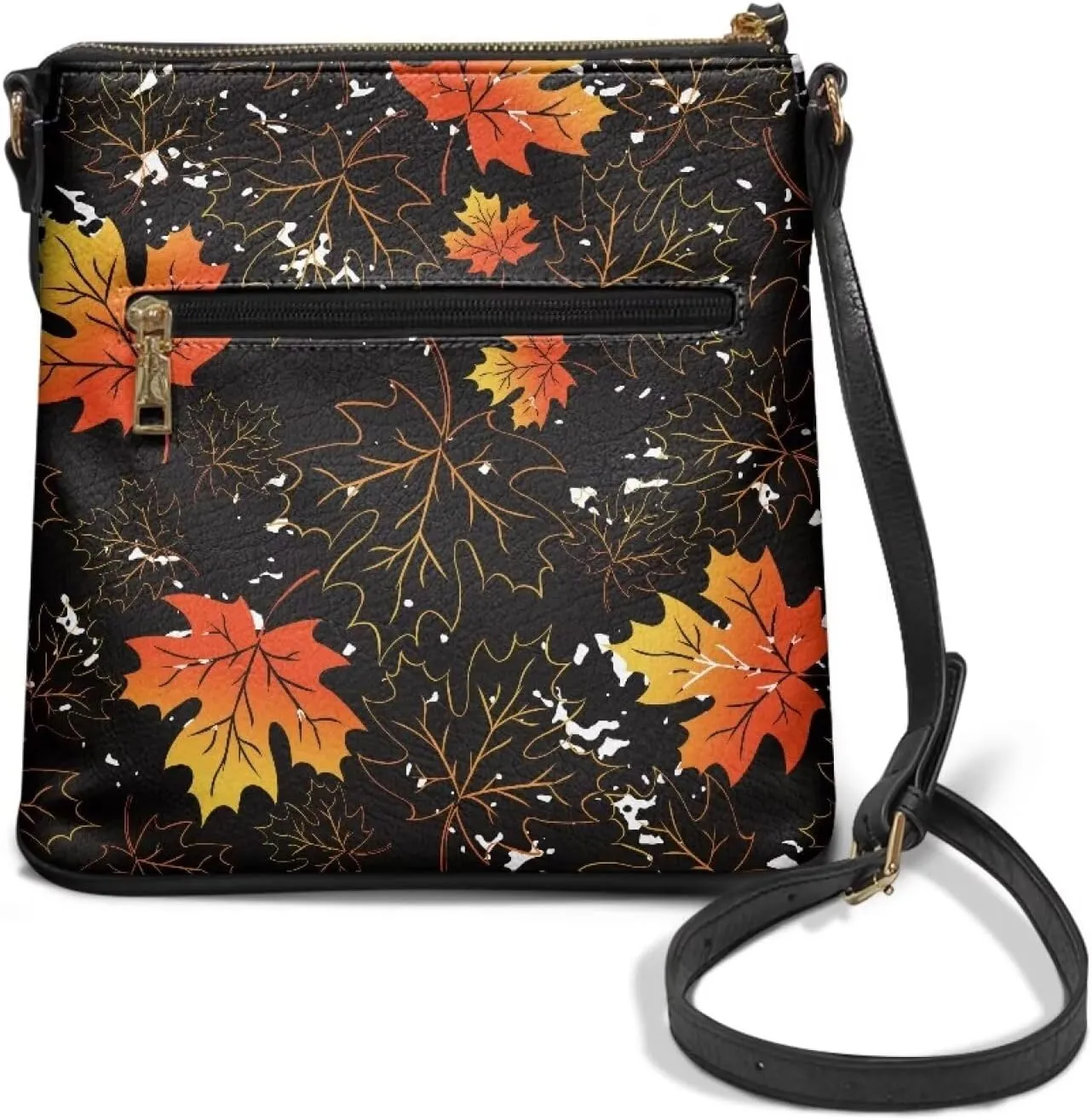 Leather Purse for Women, Leather Hobo Bag for Women Fashion Travel Sling Purse with Adjustable Strap Sling Bag