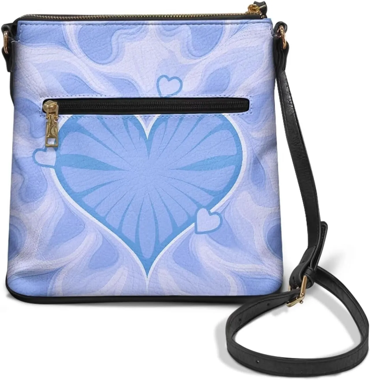 Leather Purse for Women, Leather Hobo Bag for Women Fashion Travel Sling Purse with Adjustable Strap Sling Bag